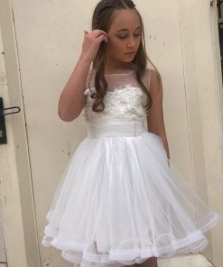 שמלת בת מצווה פרח