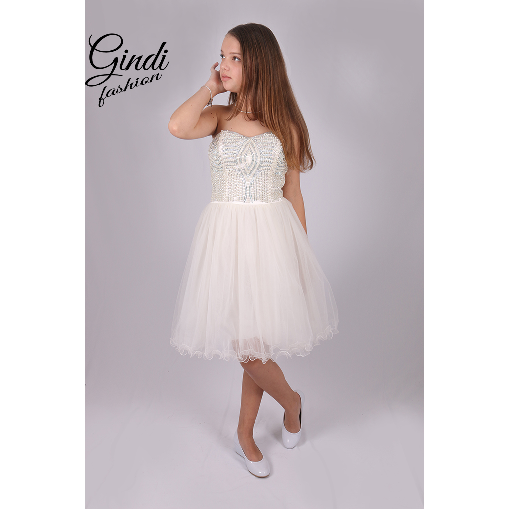 21223 שמלת בת מצווה מרשימה