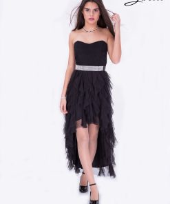 שמלת ערב שחורה לנערות