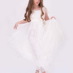 מקסי פרחים שמלת בת מצווה