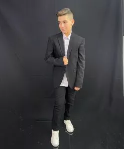 חליפת בר מצווה קלאסית שחורה