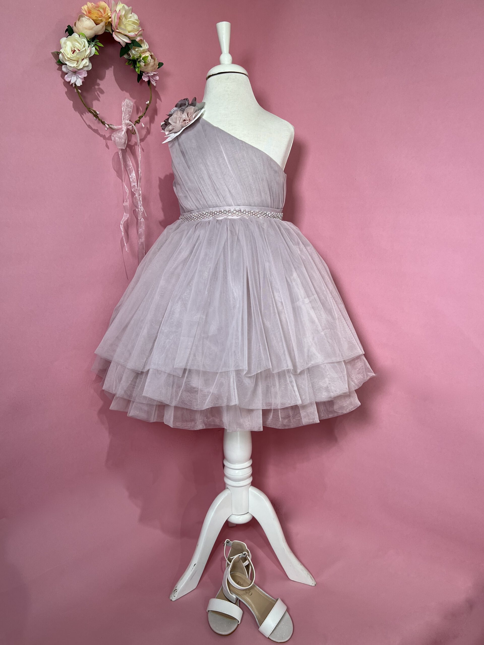 שמלת שושבינה דגם לוטם סגולה גינדי פאשן | שמלות שושבינה | שמלת שושבינה דגם לוטם סגולה