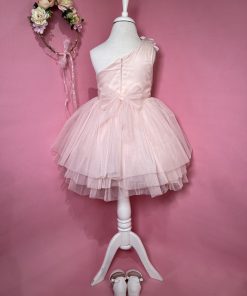 גינדי פאשן | שמלות שושבינה | שמלת שושבינה לוטם אפרסק