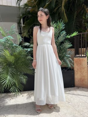 שמלות בת מצווה | שמלת בת מצווה דגם b