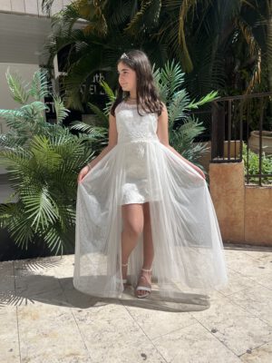 שמלות בת מצווה | שמלת בת מצווה אליס