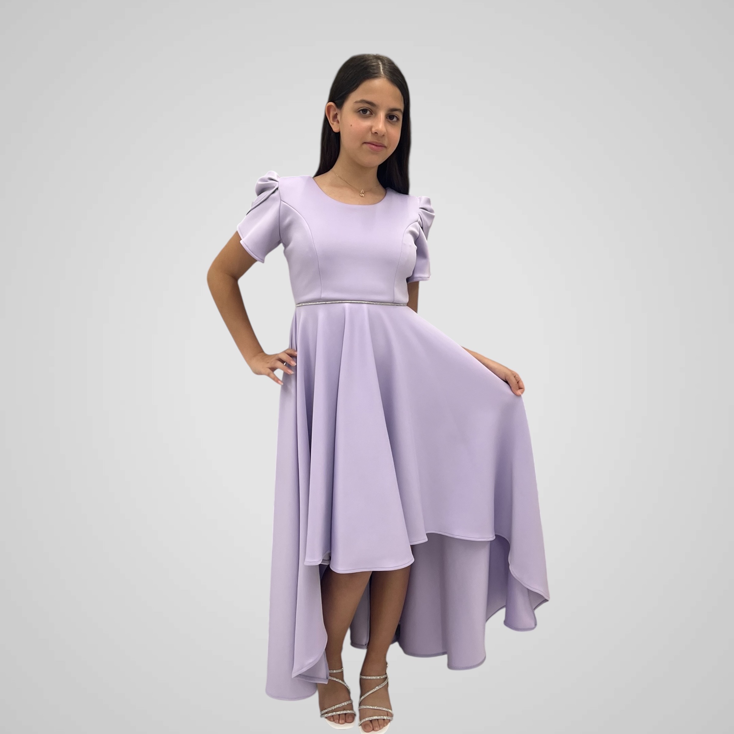 שמלת ערב צנועה לילדה שמלות בת מצווה | שמלות ערב לילדות | שמלות בת מצווה צנועות